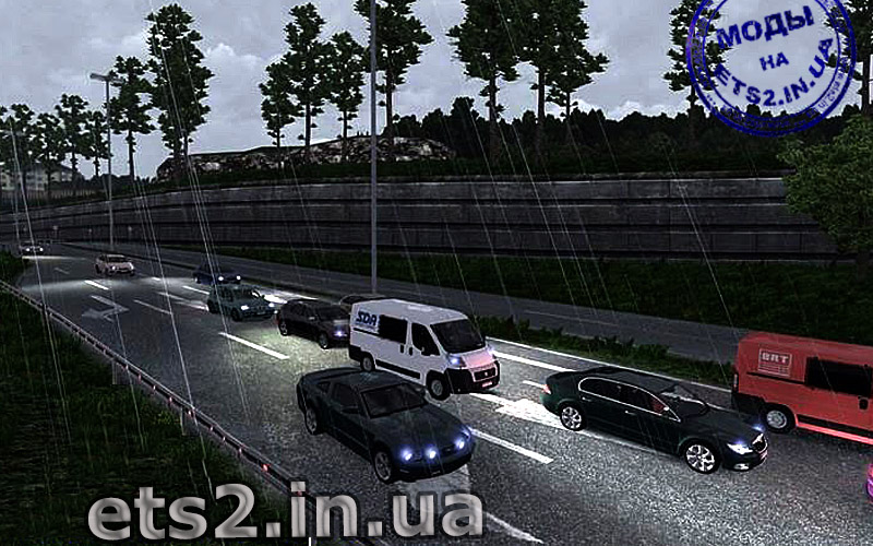 Ст мод. Игра интенсивное движение. Mega Traffic. Euro Truck Simulator 2 интенсивность движения опции игры.