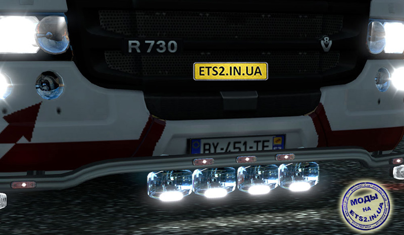 Мод на фары. Фонари HELLA для етс 2. HELLA Jumbo ETS 2. Led Bar етс 2 v 1.41. ETS 2 1.39 светодиодная балка.