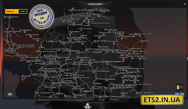 Ets map. Евро трак симулятор 2 карта Германии. Етс 2 карта Бразилии. Евро трак симулятор 2 карта всей России. Euro Truck Simulator 2 Mods русская карта.